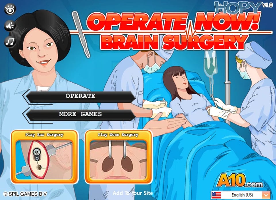 Operate Now: Nose Surgery - Jogo Gratuito Online