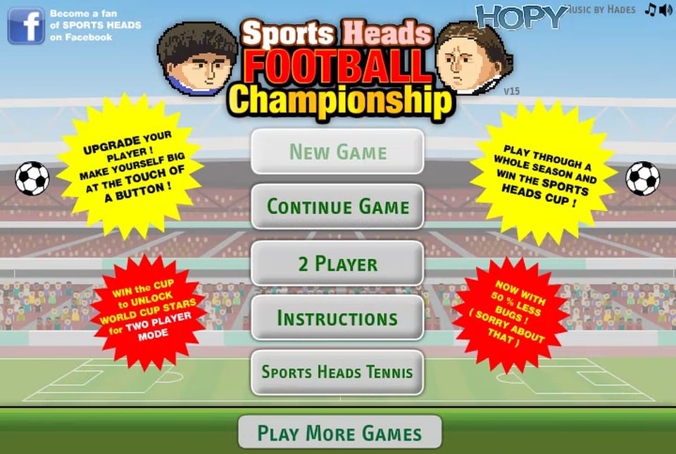 Sports head Soccer Championship (Gameplay) 