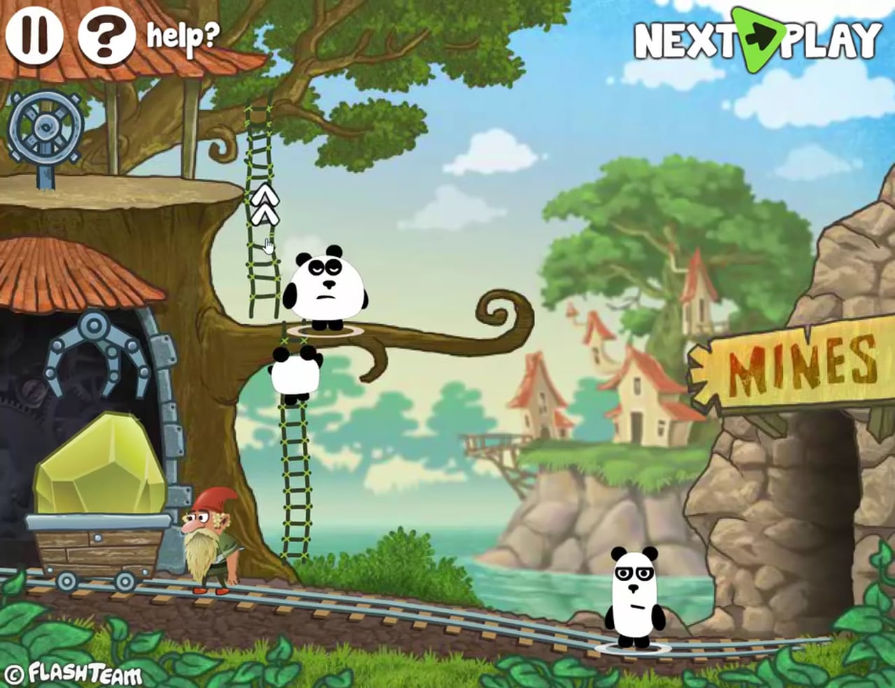 Play 3 Pandas in Fantasy | Yoob - The Best Free Online Games