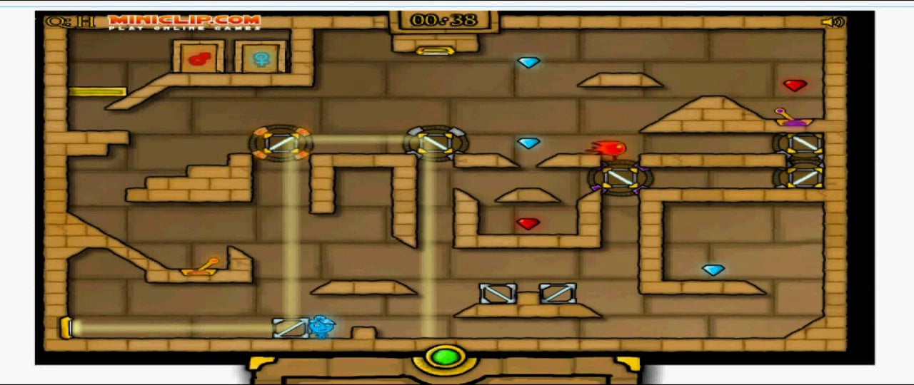 Fireboy & Watergirl 2: The Light Temple - Online Game